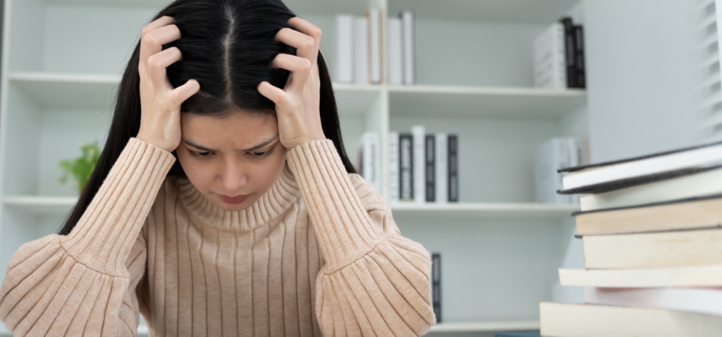 「不安を解消する」を表す画像